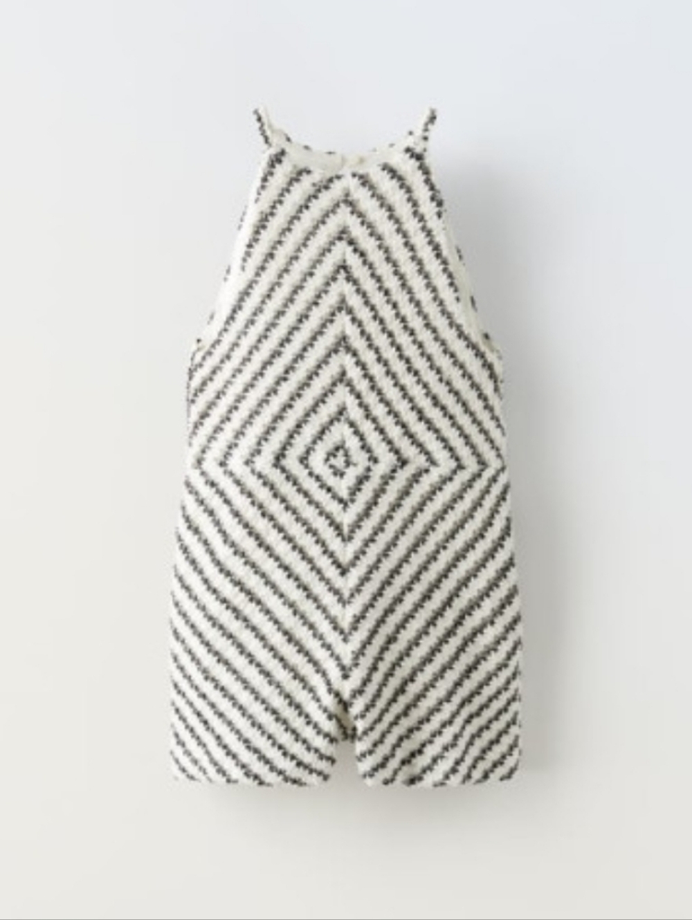 ZARA GIRLS STRIPED CROCHETED JUMPSUIT/ ROMPER